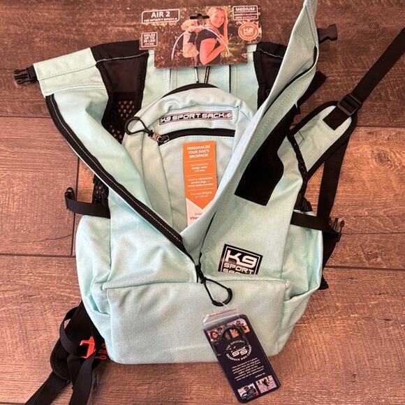NWT K9 Sport Sack Air 2 Backpack Pet Carrier & Storage Pack Size M - Picture 11 of 16